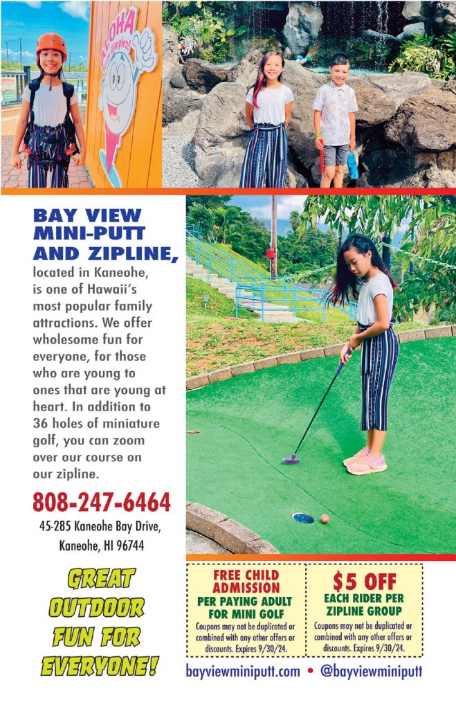 coupon for Bay View Mini Putt and Zipline